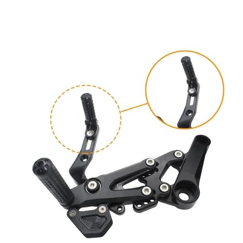 Repose-pieds de course réglables Aprilia RS660 antidérapants