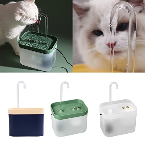 Fuente de agua para gatos XISAOK 1.5L automático USB miniatura 2