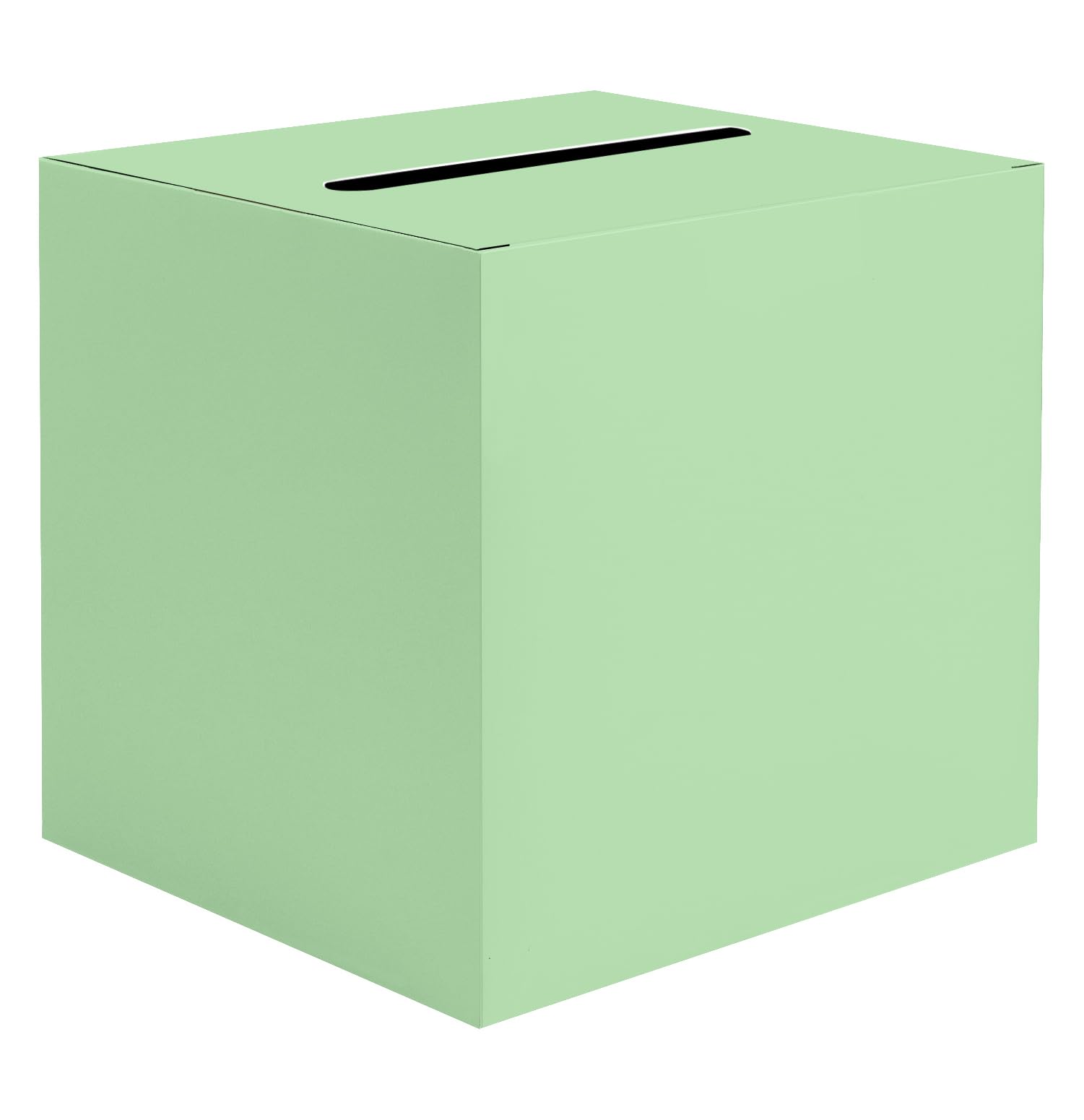 SietDESEO Sage Green Card Box with Slot Money Gift Card Box Holder for Party Wedding Reception Birthday Graduation Bridal Shower Baby Shower Diaper Raffle Box