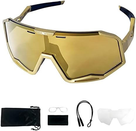 MAMONO KISI Cycling Glasses Outdoor Sunglasses MTB Men Women Sport Goggles UV400 Bike Bicycle Eyewear (MA01)