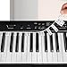 Removable Silicone Piano Notes Guide for Beginners, 88 Key Full Size Piano Keyboard Note Labels, No Need Stickers, Reusable Keyboard Piano Note Strips Learning Tool Gift (Colorful)