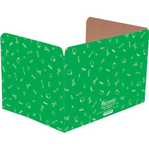 Image of Really Good Stuff Standard Privacy Shields Set of 12, Green