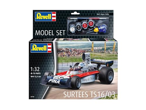 Revell Kit De Modélisme Formule 1 Surtees Ts1603 1:32 78 Pièces - vue 3
