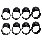 8pcs Tongue Drum Finger Picks Knocking Finger Sleeves Silicone Rubber Finger Cover for Handpan Percussion Instrument Accessories