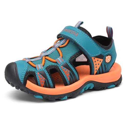 SAGUARO Sandali Chiusi Bambini Trekking Estate Outdoor Scarpe Traspirante Blu