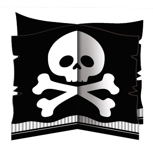 Creative Converting Pirate Parrty! Standup Diecut Centerpiece