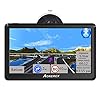 GPS Voiture avec Bluetooth, Aonerex Auto Navigation 7 Pouces Écran Tactile 52 Cartographie 2022 UK & Europe Mise à Jour…
