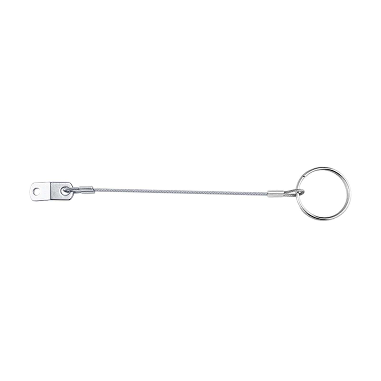 Marine 316 Stainless Steel Quick Release Pin Lanyard for Ski Boat Canopy 15 Cm | Accessories | Kayaking, Canoeing & Rafting | Water Sports