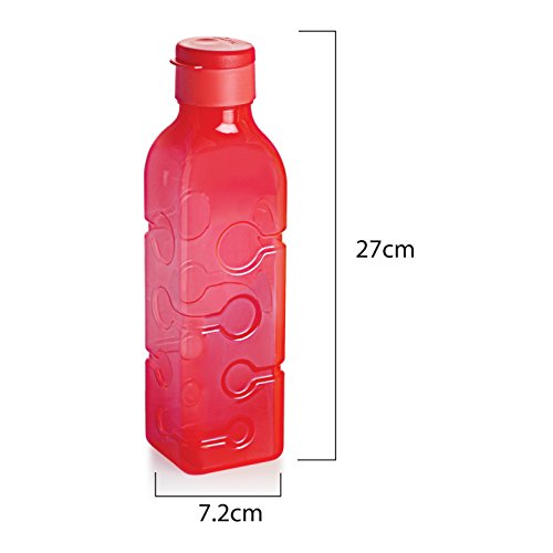 Image of Cello Tango Polypropylene Bottle Set, 1 Litre, Set of 3, Assorted