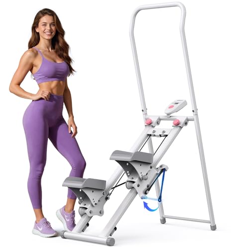 MERACH Stair Stepper for Home Gym Exercise, New Version Vertical Climber Machine for Full-Body...