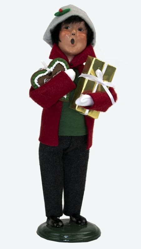 Byers' Choice Family w/Cookie Boy Caroler 1247B From The Specialty Families Collection (New 2024)