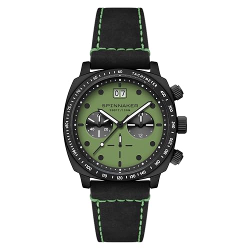 [SPINNAKER(�X�s�j�J�[)] �n�� �E�H�b�` �N�H�[�c 10�C���h�� �~�l�����K���X �O���[�������� SP-5068-0A �����Y[���K�i]