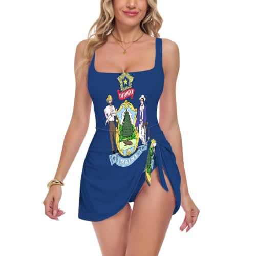 Traje de baño Maine para mujer con control de abdomen para piscina