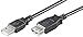 Produktbild Goobay USB Ext AA 500 HiSpeed Black 5 m USB-Kabel USB A schwarz  USB-Kabel (5 m, USB A, Stecker auf Buchse)