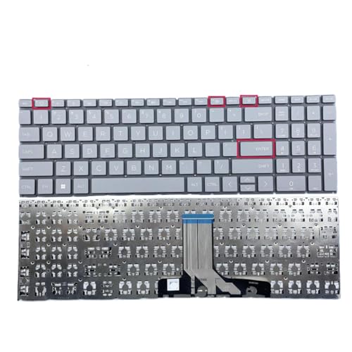 �č��z��̃o�b�N���C�g�t������уo�b�N���C�g�Ȃ��L�[�{�[�h�A15 FC�A15 FD�A15T FC�ATPN Q287�ATPN Q286�AM19N7 �V���[�Y�݊�(Gery NoBacklit)