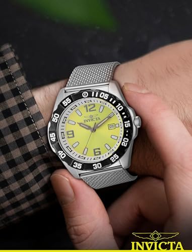 INVICTA Coalition Forces Masculino 45 mm Aço Inoxidável Preto +