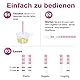 Easy@Home 20 x Schwangerschaftstest Frühtest 10 miu/ml - Empfindliches und Schnelles Test - Frühschwangerschaftstest Ultra Frühtest Schwangerschaft Streifen (20 HCG Tests)