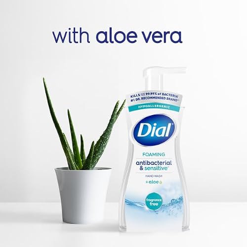 Dial Antibacterial Foaming Hand Soap, Fragrance Free, 7.5 fl oz (Pack of 6) - Thumbnail 5