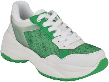 GUESS samra ladies sneakers, Kelly Green White 310 GUESS samra ladies sneakers, Kelly Green White 310