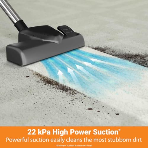Eureka Forbes Wet & Dry Armor Vacuum Cleaner | 22 kPa High Power Suction | Blower Function | 20 litres Tank Capacity | High Strength Stainless Steel Body | 7 Multipurpose Accessories