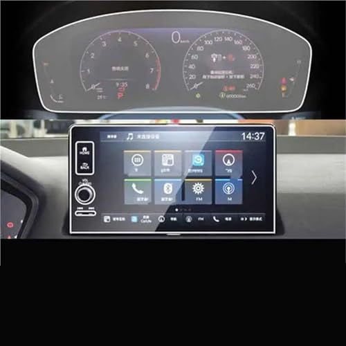 Verre trempé Honda Civic 2022 protecteur d'écran GPS anti-rayures haute transparence