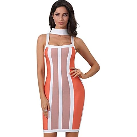 Vestido Adyce Bandage-Dress Venda Oro Otoño Multicolor Cover