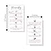 Lashicorn Microneedling Aftercare Cards | 50 Pack | Size 2x3.5” inches Business Card Size | Skin Rejuvenating Microneedling | AntiAging AntiWrinkle Microneedle | Marble Design