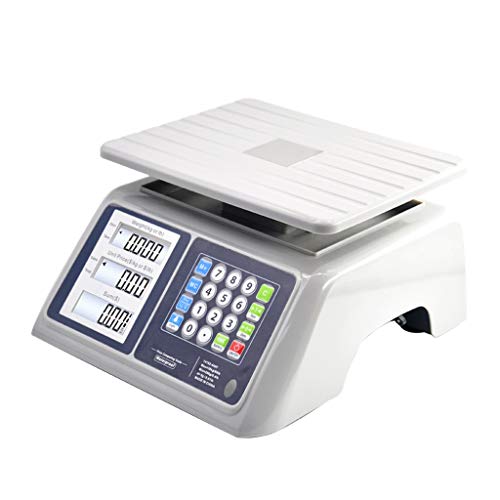 Báscula electrónica comercial 30KG/10g impermeable miniatura 1