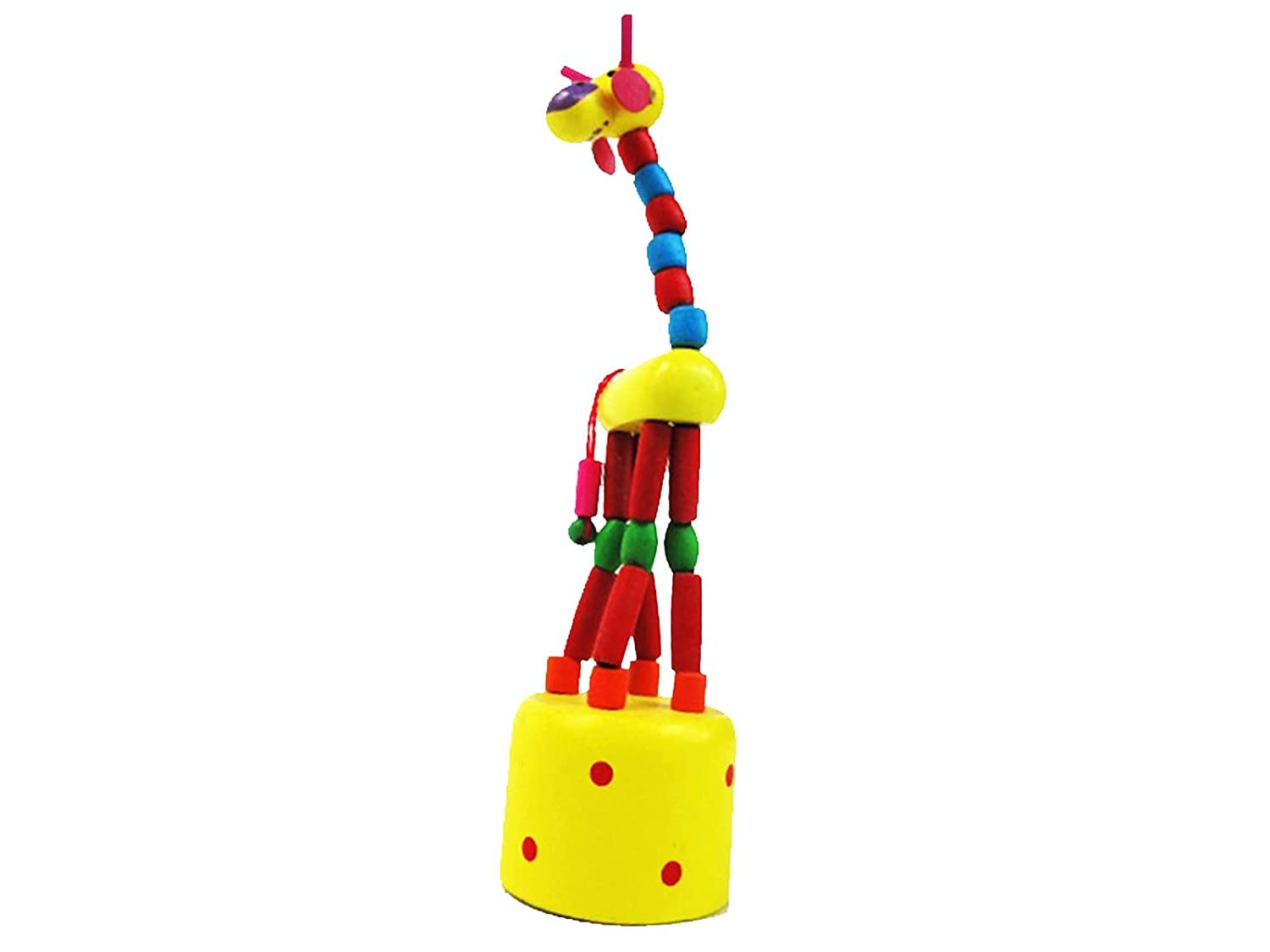 KINGSMAN STORE Handcrafted Dancing Giraffe Wooden Toys for Kids (Multi Color) Set of 1 (B09R824MYW) Amazon Price History, Amazon Price Tracker