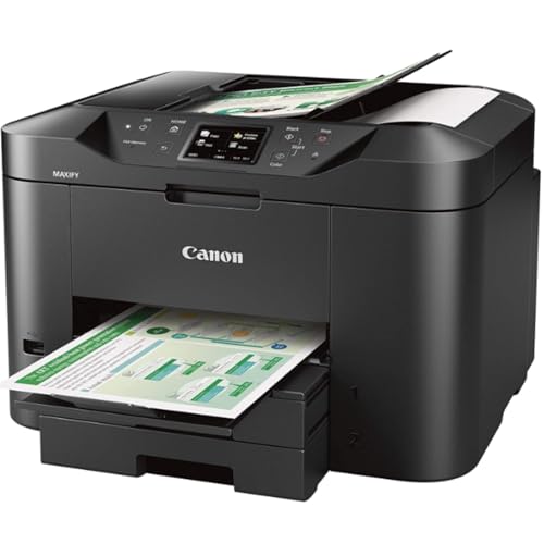 Image of Canon MAXIFY MB2720 Wireless Color Photo Printer with Scanner, Copier and Fax Bundle with Deco Essentials Printer eBook + High-Speed 6FT USB 2.0 Printer Cable