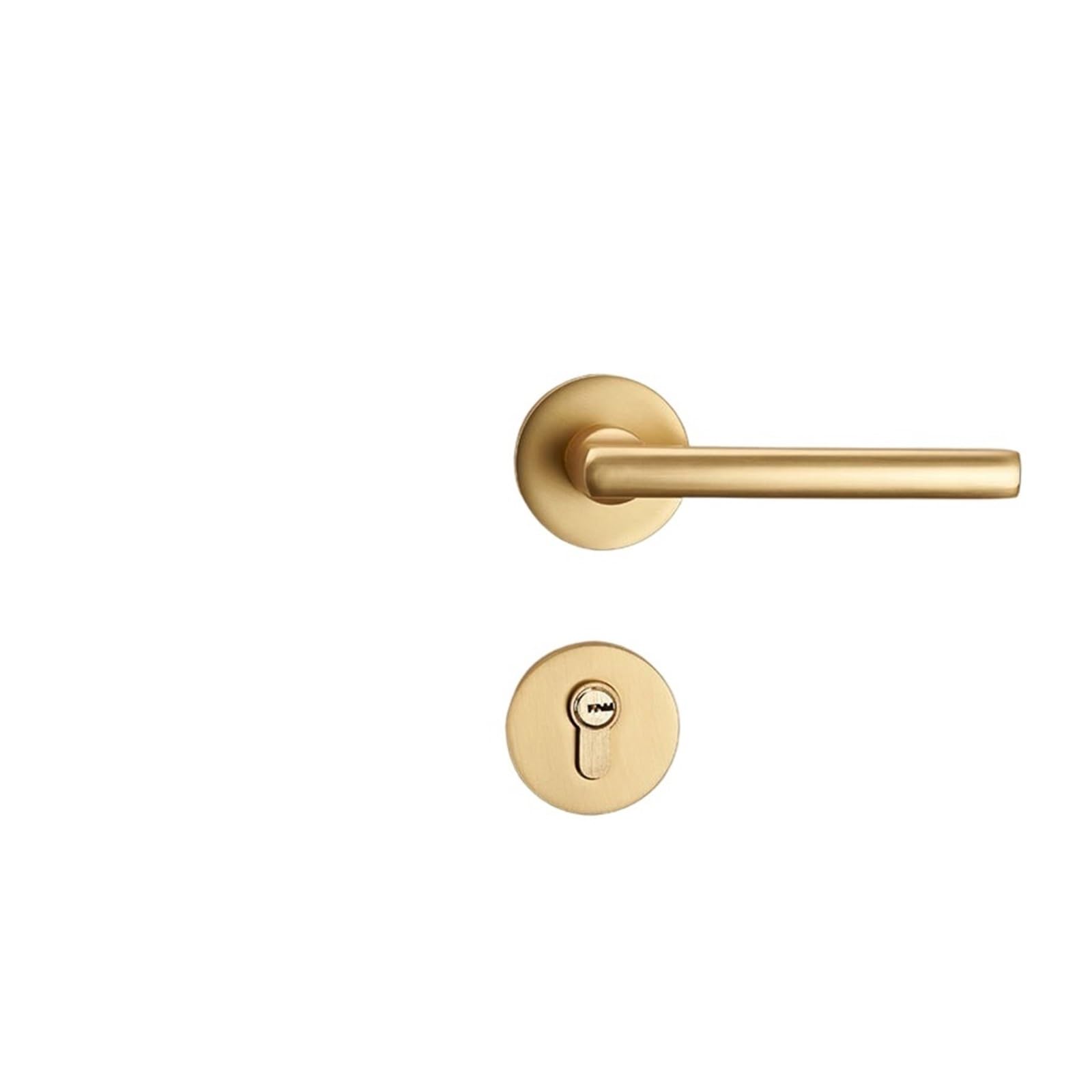 Magnetic Silent Door Lock Bedroom Handle