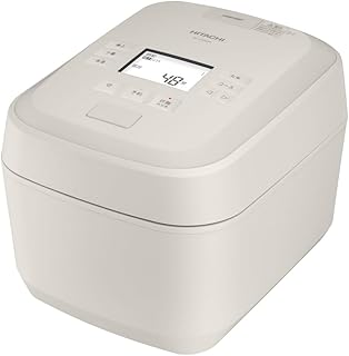 日立 炊飯器 5.5合 圧力&スチームIH ふっくら御膳 RZ-Z100JM C 絹成 日本製 大火力 沸騰鉄釜 蒸気カット