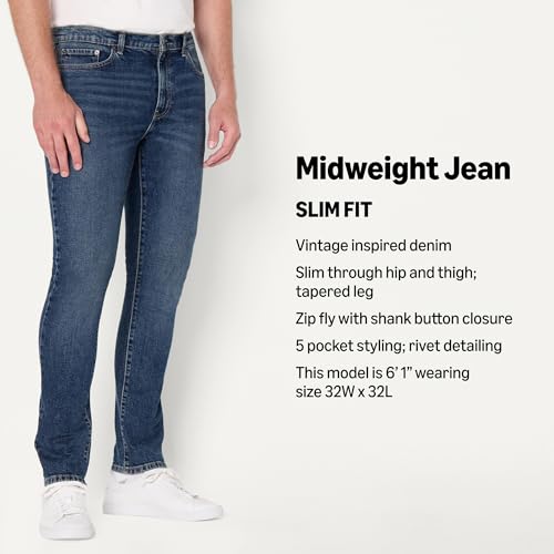 Image of Amazon Essentials Men's Slim-Fit Jeans