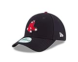 New Era MLB Boston RED SOX ALT The League 9FORTY Adjustable Cap, One Size, Navy