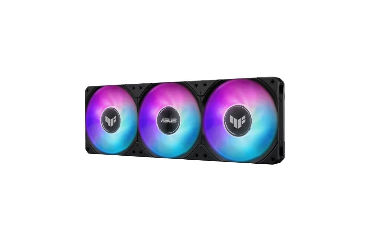 ASUS TUF Gaming LC III 360 ARGB - Watercooling CPU tout-en-un, 3 ventilateurs pré-installés et intégrés, Écran LCD 2,8 pouces pour monitoring matériel, LGA1851/1700 & AM5