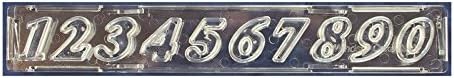 Windsor Script Numbers Clikstix Cutter