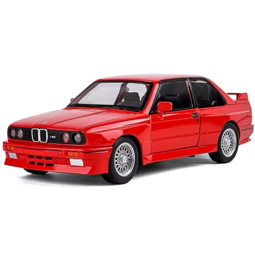 Image of 1:24 B-M-W M3 Toy Car Die Cast Metal M3 Model Cars with Light Sound Pullback Openable Door Cars Toy