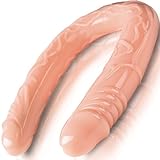 Elastischer Doppeldildo dildo lang 50cm ⌀3.5cm dildo dick Diloschwanz für Frauen Sexspielzeug für Solo Frauen Diloschwanz für Männer doppel TPR sexspielzeug für frauen solo FOPS D15-4