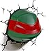 3DLightFX Nickelodeon TMNT Raphael 3D Deco Light