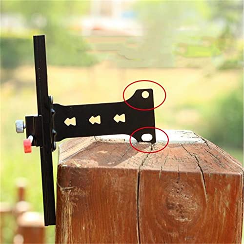 Lizhoumil Archery Recurve Bow Target Sight, T Shape Adjustable With Ring Pin With Dot Detachable, Portable Sights With Clear Scale For Takedown Competition Practice Range As Shown #TOP5