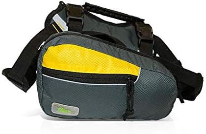 Go Fresh Pet 2-in-1 Pet Dog Harness and Hiking Dog Backpack Outdoor Gear Travel Camping Rucksack