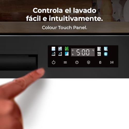 Cecotec Kompakter Geschirrspüler, freie Installation, 6 Gedecke, Bolero Aguazero 2300, 6 Gedecke, 8 Programme, Klasse D, Colour Touch Panel, Machine Care, Delay Start, Pre-Wash-Funktion, Dry+, Germ 8 Cecotec Kompakter Geschirrspüler, freie Installation, 6 Gedecke, Bolero Aguazero 2300, 6 Gedecke, 8 Programme, Klasse D, Colour Touch Panel, Machine Care, Delay Start, Pre-Wash-Funktion, Dry+, Germ