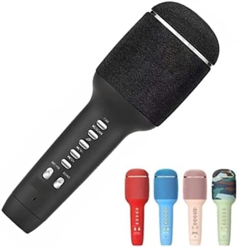 Portronics Dash 2 Wireless Bluetooth Karaoke Mic with 10W Speaker,Upto ...