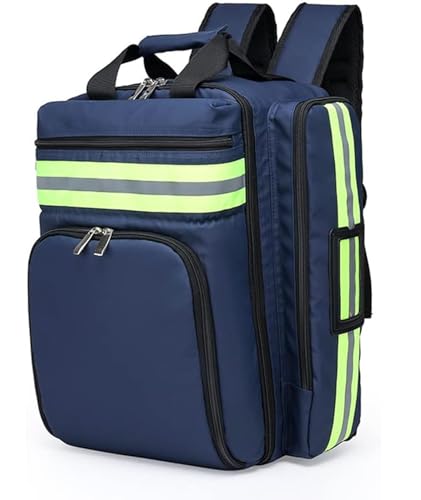Erste Hilfe Rucksack Leer, Traumatasche Leer, Notfalltasche, Tragebare Medizinische Tasche Für Haushalt, Großer Kapazität, Erste-Hilfe-Rucksack Für Camping, Wandern B