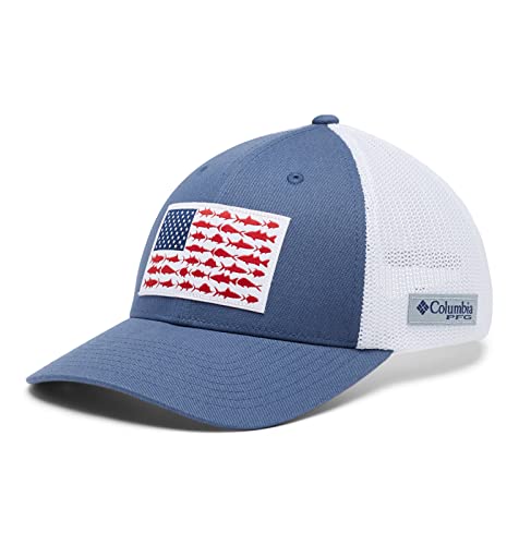 Image of Columbia Unisex Adult PFG Logo Mesh Ball Cap