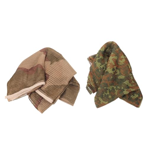 Foulard tactique en maille camouflage lot de 2 écharpes respirantes