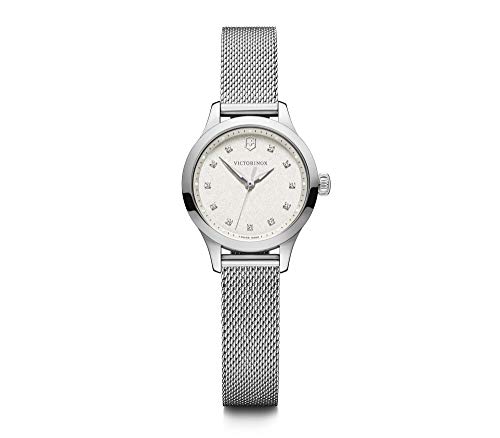 Victorinox Orologio Cronografo Automatico 241710 - Movimento Svizzero ETA Valjoux 7750, Cinturino In Acciaio, 100m