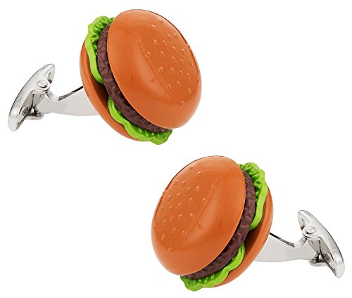 Gemelos Cuff-Daddy Hamburguesa con Caja miniatura 1