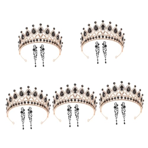 Conjunto de joyería para mujer Healeved con pendientes colgantes y diademas vintage