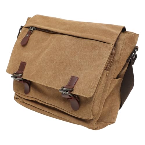 Grand sac messager hommes en voyage et étudiants en toile canvas